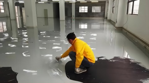 漳州防腐防静电地坪,防腐防静电自流平地坪
